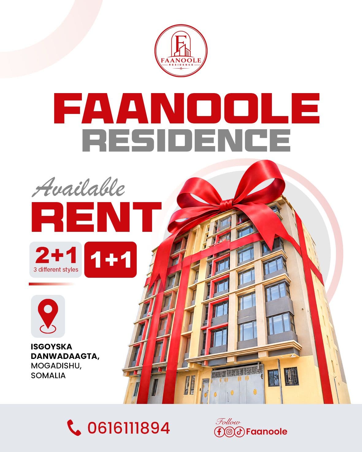 FAANOOLE Apartments building exterior