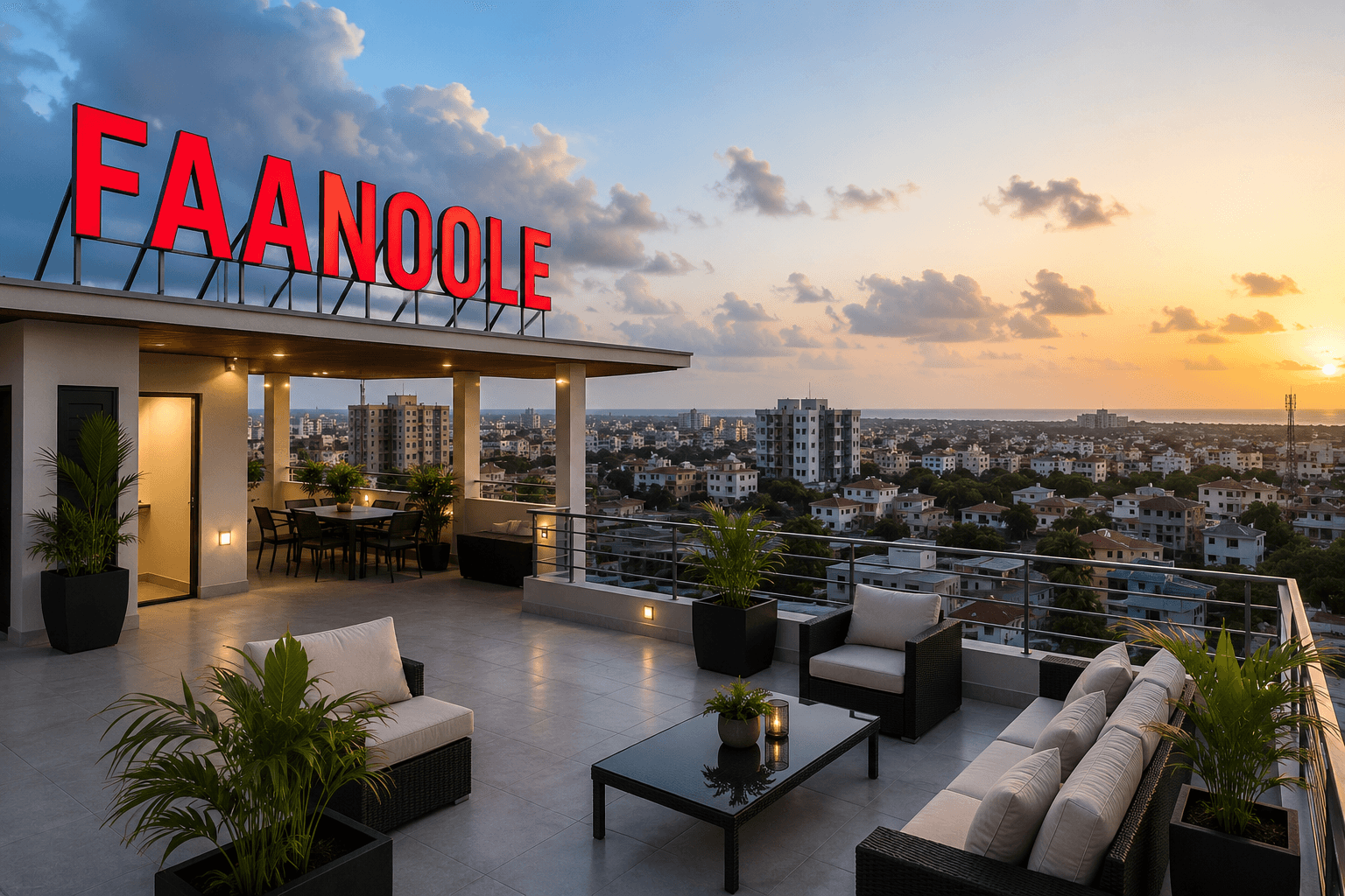Rooftop View